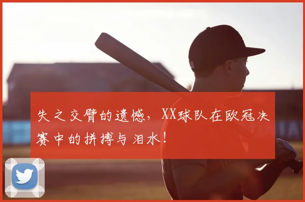 失之交臂的遗憾,XX球队在欧冠决赛中的拼搏与泪水!